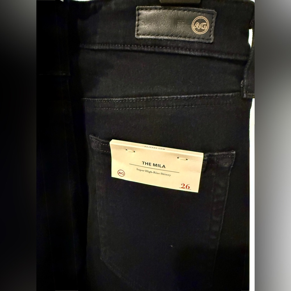 AG Adriano Goldschmied High-Rise Skinny Jeans Size 26 - Picture 3 of 6